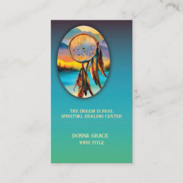 Elegant Dream Catcher Andlig-lagning Visitkort