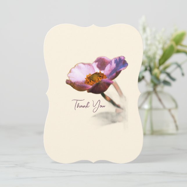 Elegant Dream Flowers - Fantasy Nature Tack Julkort (Stående Fram)