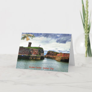 Elegant Dunbar Castle-Klan Dunbar-jul Helgkort