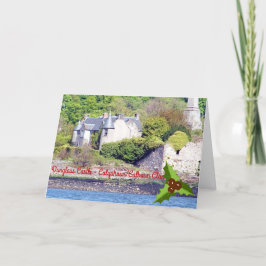 Elegant Dunglass Castle - Scottish Colquhoun Klan Helgkort