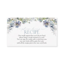 Elegant Dusty Blue-Blommigt Hämta ett recept