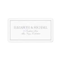 Elegant Dusty Blue Classic-skript