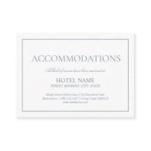 Elegant Dusty Blue Classic-skriptåtgärder