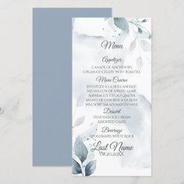 Elegant Dusty Blue Foliage