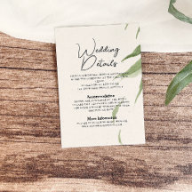 Elegant Dusty Greenery Foliage Bröllop