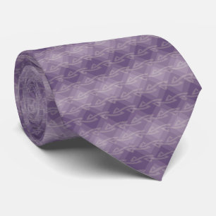 Elegant Dusty Lila Motif strimlad Slips