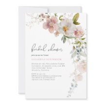 Elegant Dusty Rosa Blommigt Möhippa