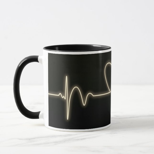 ELEGANT ECG MUGG (Vänster)