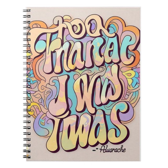 elegant Echoes Anteckningsbok (Framsidan)