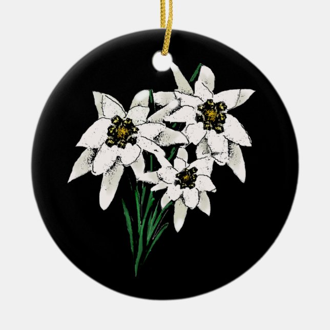 Elegant Edelweiss ornament (Framsidan)