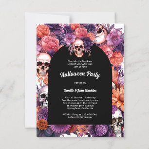 Elegant Eerie-affären: en sofistikerad Halloween Inbjudningar