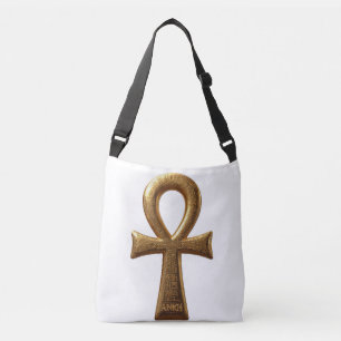 Elegant egyptisk Ankh-symbol handväskor Axelväska