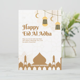 Elegant Eid Al-Adha välkomstplakat Inbjudningar