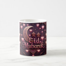 Elegant Eid Mubarak Kaffemugg