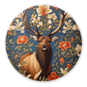 Elegant Elk William Morris Inspirerad Blomma Knopp