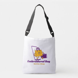 Elegant Embroidered Bag – Stylish & Durable Everyd Axelväska