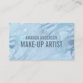 Elegant Emerald Blue Marble | AFFÄRSKORT Visitkort