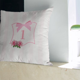 Elegant Enbåge Blommig Kudde