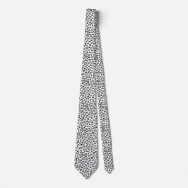 Elegant enfärgad kattliknande stil slips