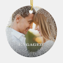 Elegant Enged Photo Ornament