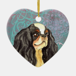 Elegant Engelska Leksak Spanska Julgransprydnad Keramik