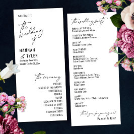 Elegant, enkel, Contemporary-typografi Program