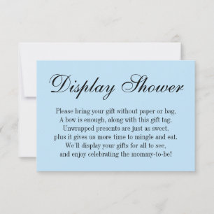Elegant, enkel ingen babystölder, Baby blue