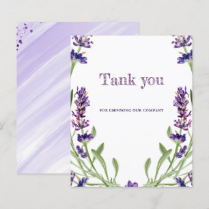 Elegant enkel Lavander stil Tack infogning
