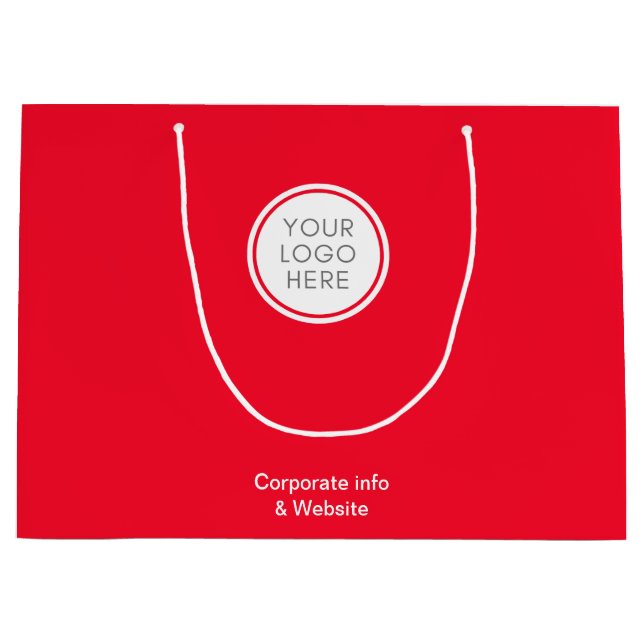 Elegant, enkel Logotyp röd (Framsidan)