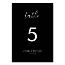 Elegant enkel, minimalistisk modern Bröllop