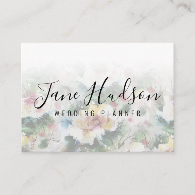 Elegant Enkel Minimalistisk Redigerbar Affärskort Visitkort (Framsida)