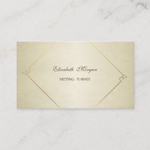 Elegant Enkel Modern Chic Visitkort