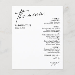 Elegant Enkel modern typografi - vitbudget