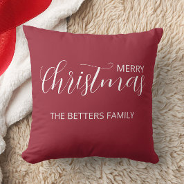 Elegant Enkel ren, frusen berry-jul Kudde