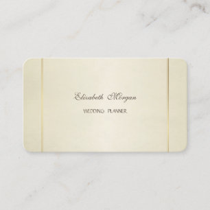 Elegant Enkel Stilren Modern Visitkort
