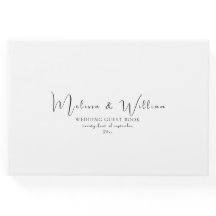 Elegant Enkel svartvitt Bröllop