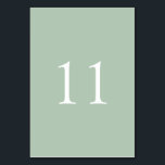 Elegant Enkel vattenfärg Bröllop | BORDSNUMMER<br><div class="desc">Våra kort för enkla vattenfärgsfilter i eleganten har en luxuriös,  elegant och enkel grönt med feta och skarpa vita serif-nummer. Hitta matchande objekt som passar perfekt ihop med din design och dekoration i vår butik.</div>