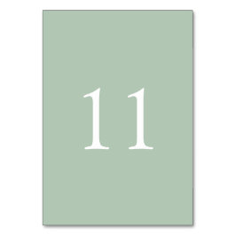 Elegant Enkel vattenfärg Bröllop | BORDSNUMMER