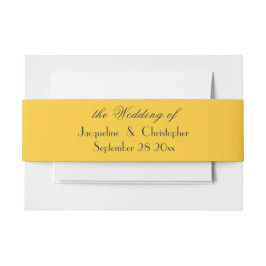 Elegant, enkelt skript namn chic, modern bröllop band för inbjudningskort