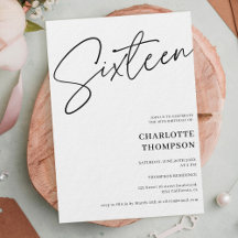 Elegant - enkelt, svart, vitt foto Söt 16