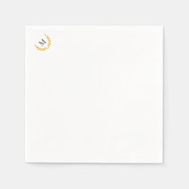 Elegant Equestrian Collection Gold Laurel Napkin Pappersservett