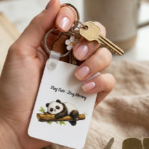 Elegant Estetisk Panda Present – Enkel Minimal Söt
