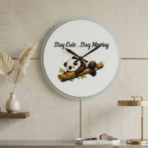 Elegant Estetisk Panda Present – Enkel Minimal Söt