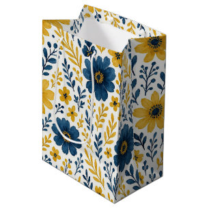 Elegant etniskt medelhavsblommigt konstnärligt mön