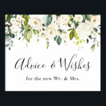Elegant Eucalyptus Advice och well Önskemål Bröllo Poster<br><div class="desc">Eucalyptus-kort och Bröllop-skylt för vattenfärg. Standardvärdet är 8 x 10 tum. Du kan ändra storleka till valfri storlek. Om du vill göra ytterligare anpassningar klickar du på länken "anpassa ytterligare" och användor verktyg som är utformat för att ändra mallen. Kontakta mig om du behöver hjälp eller matchande artiklar.</div>