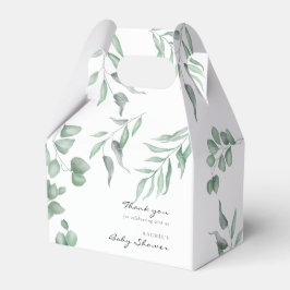 Elegant Eucalyptus Baby Shower Greenery Foliage Presentaskar