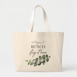 Elegant Eucalyptus Dice Bunco Jumbo Tygkasse