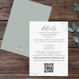 Elegant Eucalyptus Enkel webbplatsskript Detaljer Tilläggskort