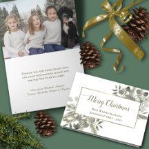 Elegant Eucalyptus & Gräs God jul