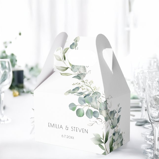 Elegant Eucalyptus Greenery Presentaskar (Skapare uppladdad)